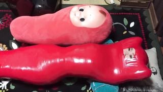 Japanese Girl Wrapped in Cute Mummification