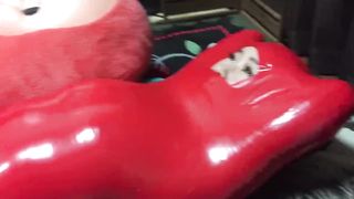 Japanese Girl Wrapped in Cute Mummification