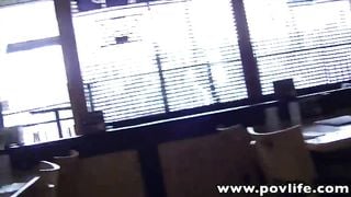 POVLife Natural tits Stacie Jaxxx POV fucked cumswallow