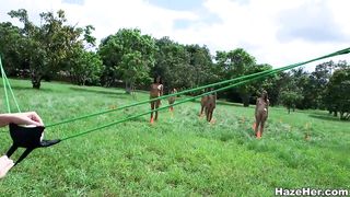 Wet College Teen Pussies on HazeHer.com (za12199)