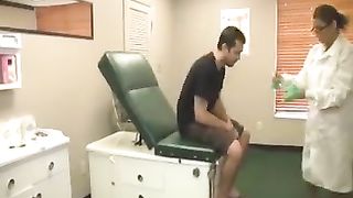 Sexy doctor heals a huge prick