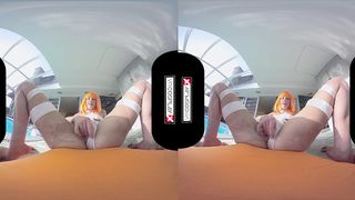 VR Porn Cosplay Step Sister 5th Element POV and 69 Blowjob VR CosplayX