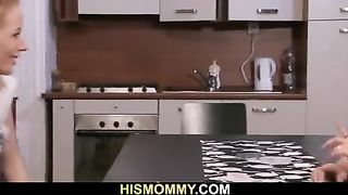 He leaves and mom seduces his girl