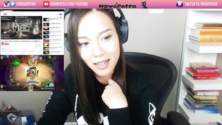 Cute Nova Patra Masturbating on Twitch with Orgasm