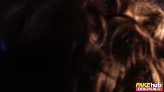 FAKhub Originals Hot Sex Robot comes alive to fuck space taxi driver behind her creators back