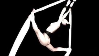 sexy japan lady artistic performance - nude sport art