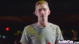 (Cathy Heaven) Oiled Big Butt Slut Girl Enjoy Deep Anal Sex movie-13