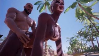 Exotic Girl Lala has Amazing Sex (wildlife)