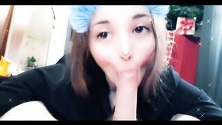 Sexy Snapchat Girl | I Suck the Dick with Cum my Mouth