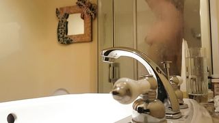 REAL first ever Spy Cam Attempt on Sister - Shower after the Gym