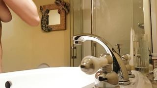 REAL first ever Spy Cam Attempt on Sister - Shower after the Gym