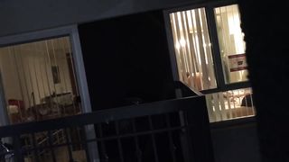 Filming my Amateur Neighbor getting Fucked