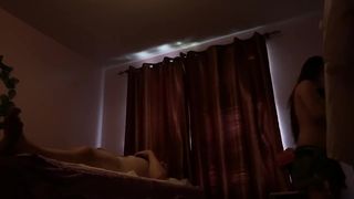 Real Asian Massage Sucks my Cock
