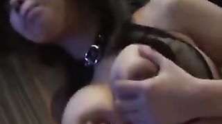 Asian Babe In Fishnets Pleases Her Lover