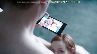 Louisa Krause Nude Blowjob Scene On ScandalPlanetCom