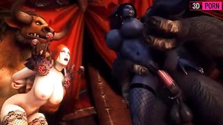 3D porn whore Draenei X' sara World of warcraft