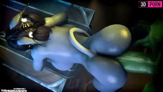 3D porn whore Draenei X' sara World of warcraft