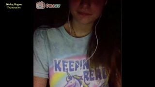 Omegle | OmeTV - High and Horny Teen Girl
