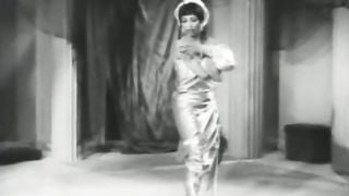 Hot Belly Dancer Does Her Best (1950s Vintage)