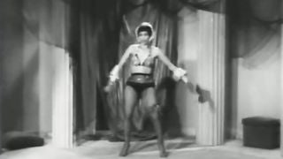 Hot Belly Dancer Does Her Best (1950s Vintage)