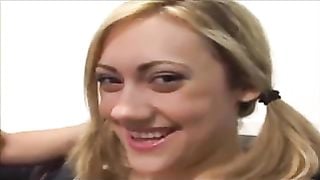 Unwanted BBC surprise for blindfolded racist girl Gwen