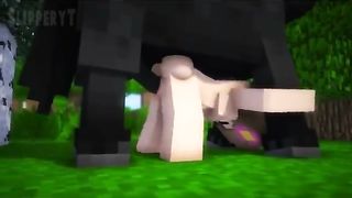 Minecraft Jenny Fucked by Actual Horse