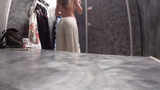 Hidden Camera Changing Room Voyeur - Topless - Amazing Tits