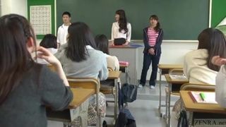 Japanese school from hell with extreme facesitting Subtitled