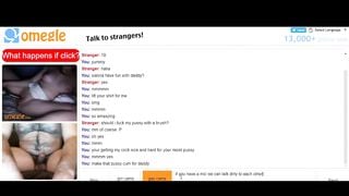 Omegle Girl makes me CUM Twice!