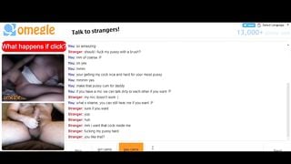 Omegle Girl makes me CUM Twice!