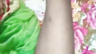 just married bride Saree in full HD desi video home mast chu