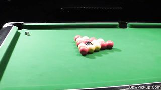 Sexy chubby blonde in black stockings