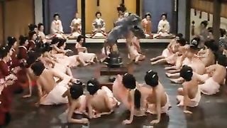 The Lustful Shogun and His 21 Concubines