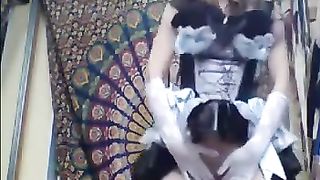 Unbelievably gorgeous girl dressing and undressing