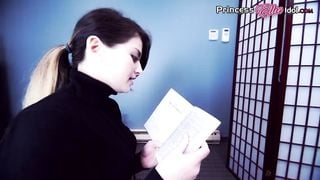 RELIGIOUS POV SEX FUCKING BLOWJOB CUM IN MOUTH SWALLOW ELLIE IDOL