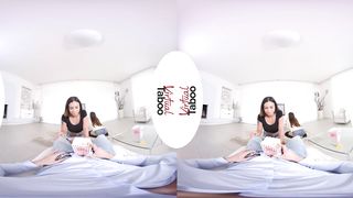 VIRTUAL TABOO - Stunning Teen Enjoys Huge Dick Rather Than Playing Games