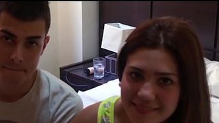 el casting de una joven parejita