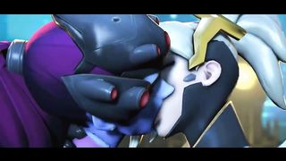Mercy and Widowmaker Kissing for 20 Minutes