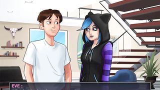 Summertime Saga - Eve Beach House [fan Art]