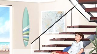 Summertime Saga - Eve Beach House [fan Art]