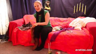 German Teen Katie Loves Talking Sex and Rubbing her Clit