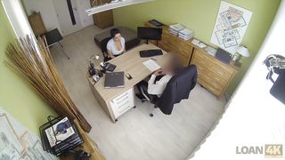 LOAN4K. Hottie is out of Money so why she Takes her Clothes off