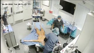 Hidden cam inside clinic of plastic surgery