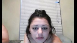 Old Man Fucks His First Amateur Naughty Teen On Webcam