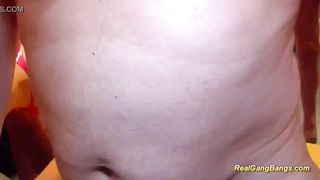 Busty german in wild gangbangs