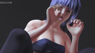 あやねさんの乗馬マシンエクササイズ