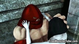 Foxy 3D babe getting fucked hard by The Juggernautnoutvsdumino-high 1