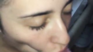 Scouse Blowjob and Cumshot