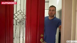 LETSDOEIT - Two Girls Tag Team And Slobber Guys Juicy Dick