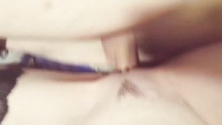 Amazing Sex with a Small Tight Pussy and Anal with a Creampie ending Orgasm